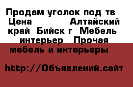 Продам уголок под тв › Цена ­ 3 000 - Алтайский край, Бийск г. Мебель, интерьер » Прочая мебель и интерьеры   